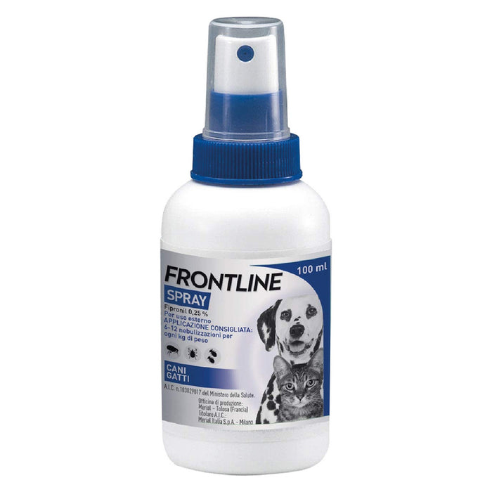 antiparassitario 'frontline spray' ml 100 cod:ferx.6800660nlm