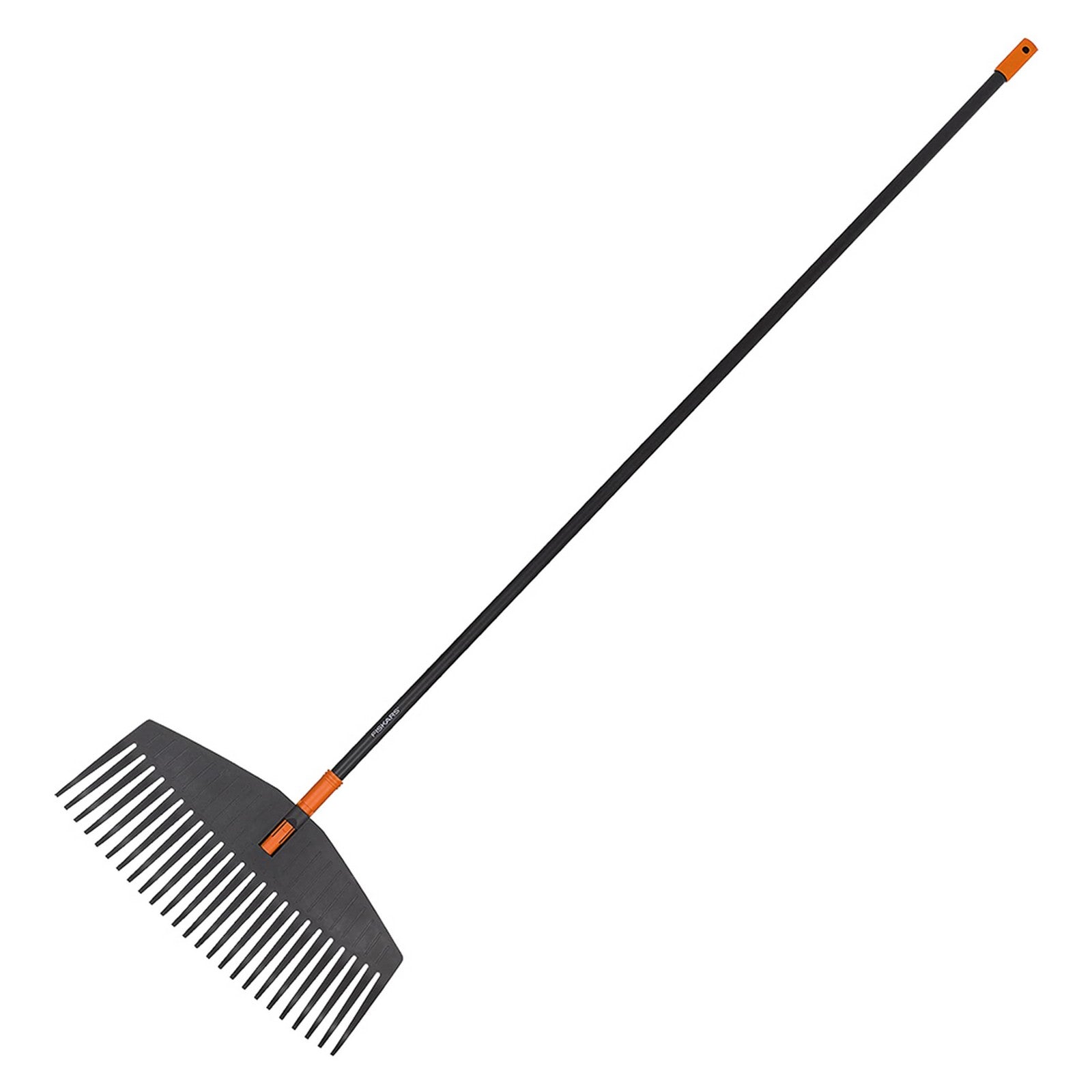 rastrello con manico per foglie 'solid l' cm 52 - 25 denti cod:ferx.6102360nlm