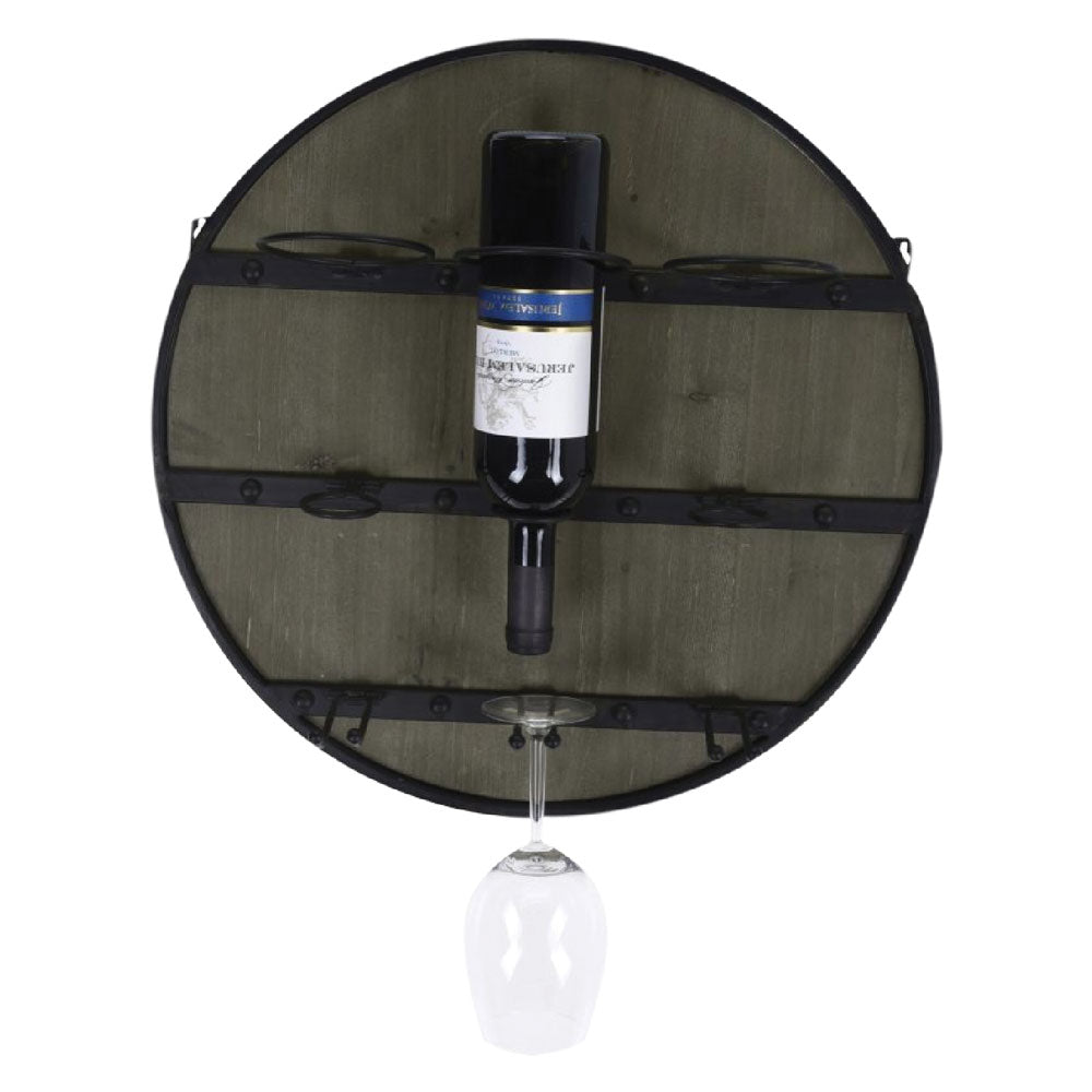 cantinetta combinata 6 posti (3 bottiglie + 3 bicchieri) cod:ferx.6082938nlm