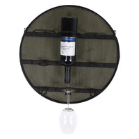 cantinetta combinata 6 posti (3 bottiglie + 3 bicchieri) cod:ferx.6082938nlm