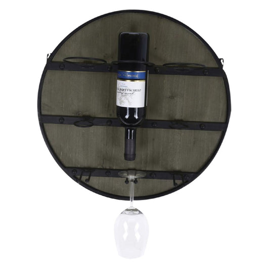 cantinetta combinata 6 posti (3 bottiglie + 3 bicchieri) cod:ferx.6082938nlm