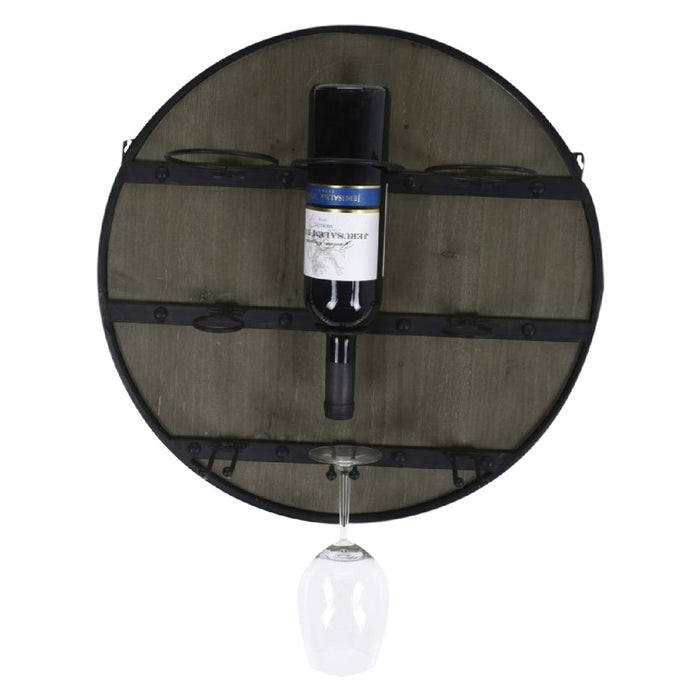 cantinetta combinata 6 posti (3 bottiglie + 3 bicchieri) cod:ferx.6082938nlm