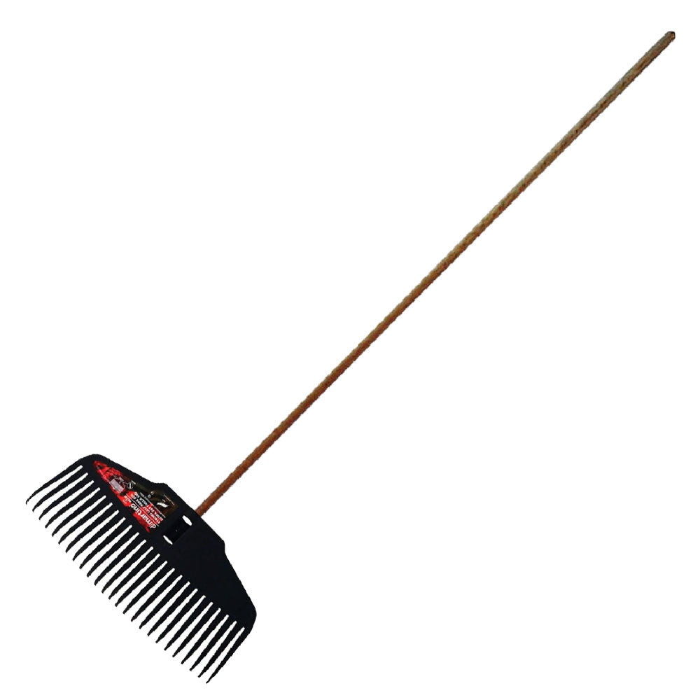 rastrello con manico per foglie 'rake' 25 denti cod:ferx.6102374nlm