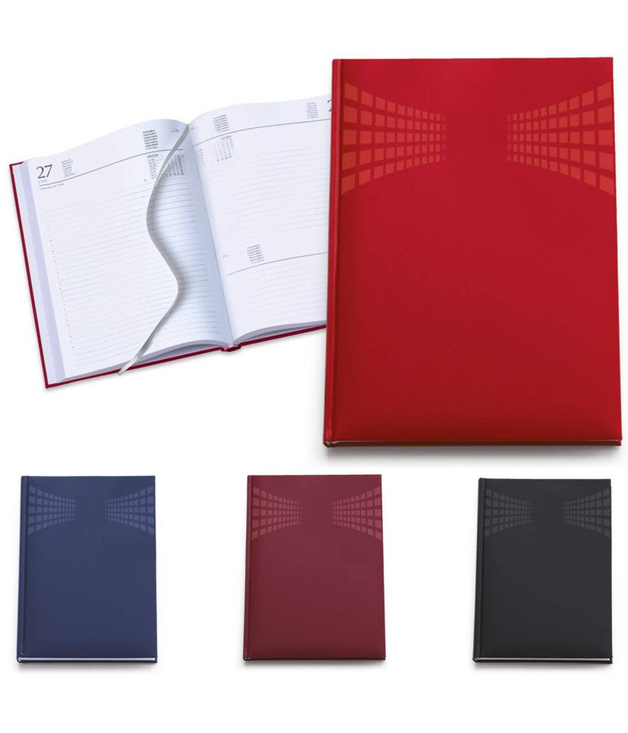 Agenda Anno Bigiornaliera 7x10cm Tascabile Copertina 2 Giorni Pagina Vari Colori         