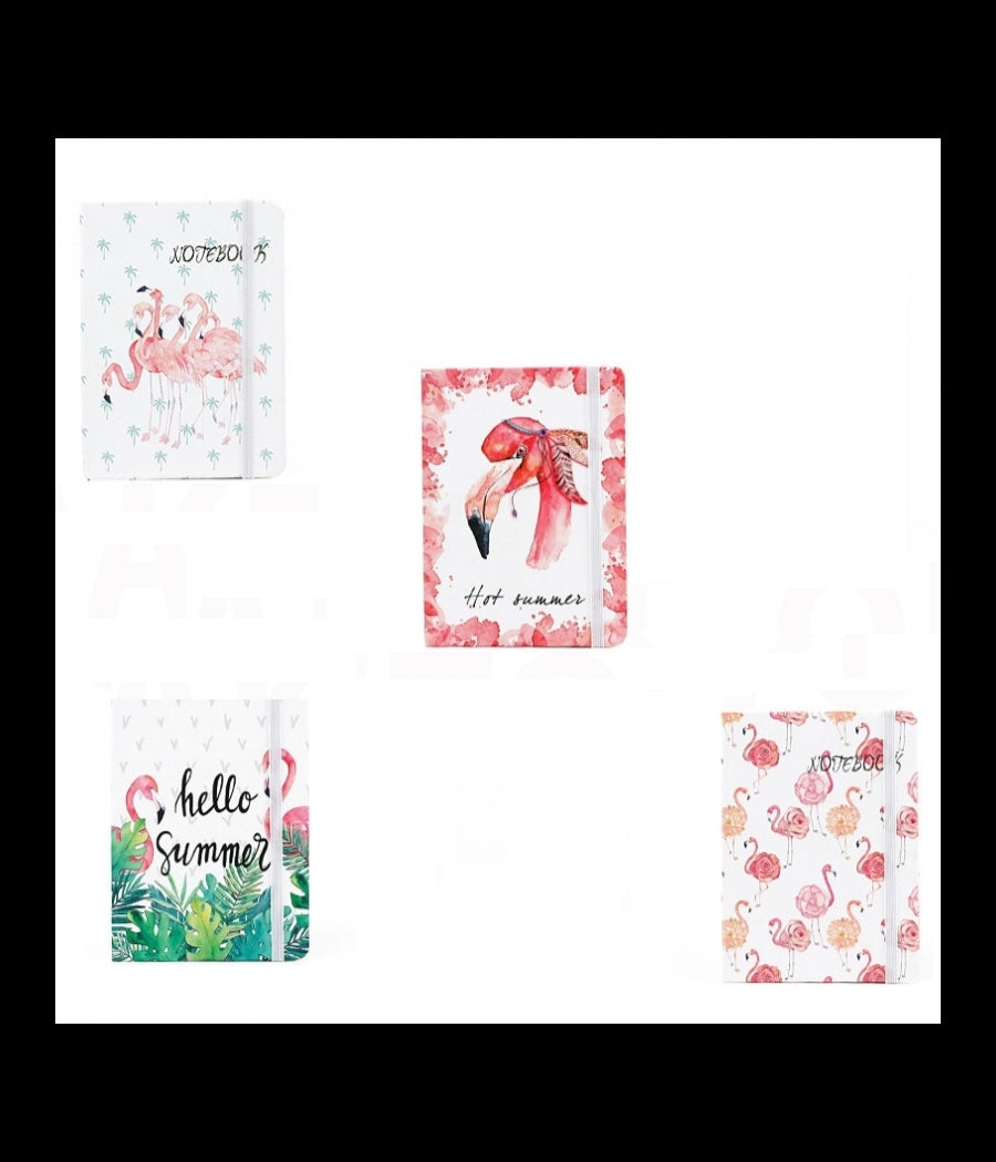 Agenda Notebook Fenicottero Diario Planning A6 145x105mm Scuola Cancelleria         