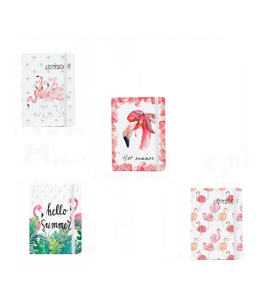 Agenda Notebook Fenicottero Diario Planning A6 145x105mm Scuola Cancelleria         