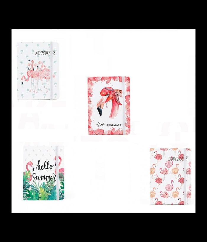 Agenda Notebook Fenicottero Diario Planning A6 145x105mm Scuola Cancelleria         