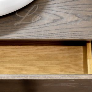 Mobile bagno moderno sospeso Avantgarde Frassino - 90 cm