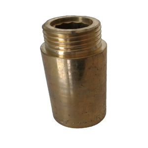 Raccorderia raccordo prolunga ottone giallo m f alta qualità *** misura 1cm 1/2"-m f, confezione 1