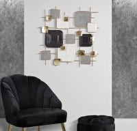 Pannello In Ferro Cubes cm 80X5X80