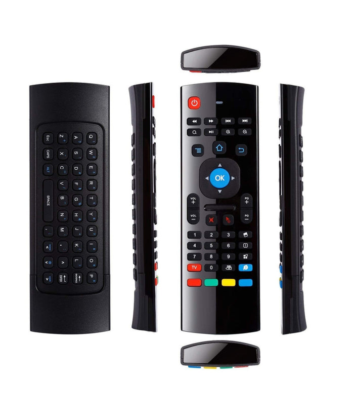 Air Mouse Telecomando Mini Tastiera Wireless 2.4 Giroscopio Infrarossi Smart Tv         