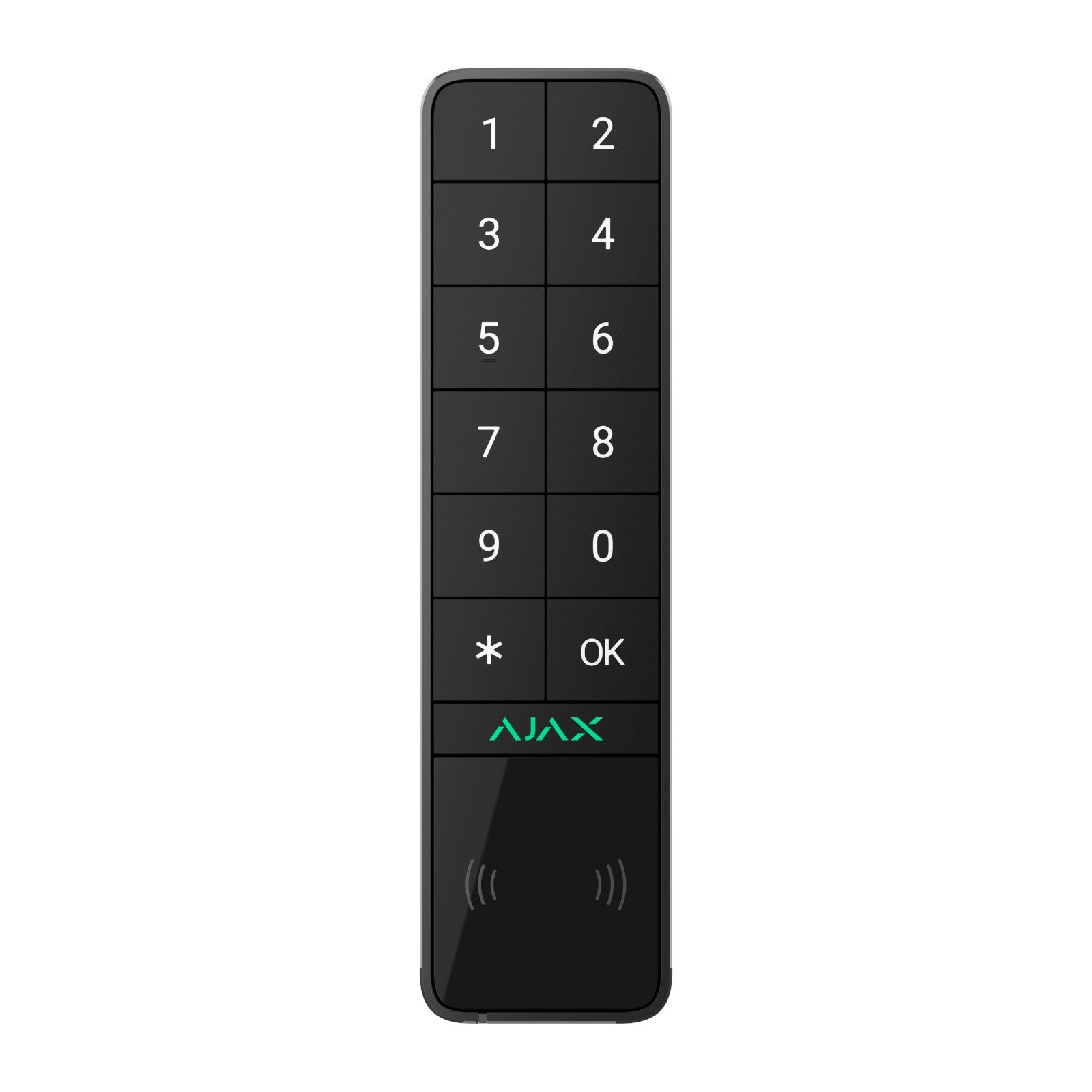 Ajax KeyPad Outdoor Jeweller Black Tastiera Wireless