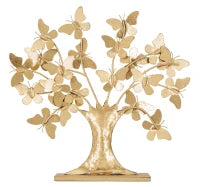 Albero Della Vita C/Farfalle Glam Cm 31X8X30