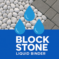 Block stone legante liquido per pietre e ghiaia *** formato 0,5 l, confezione 1