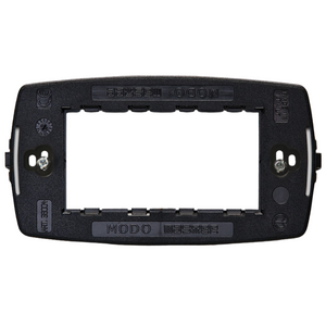 Master modo-mix supporto modulare con viti di inserimento posteriori nero *** numero posti 4 posti, confezione 1