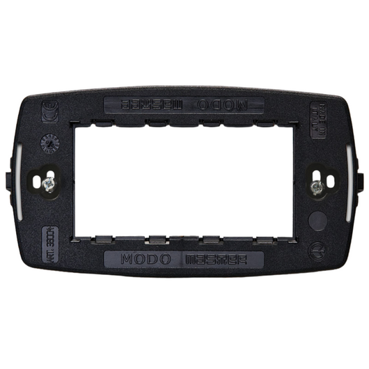 Master modo-mix supporto modulare con viti di inserimento posteriori nero *** numero posti 4 posti, confezione 1