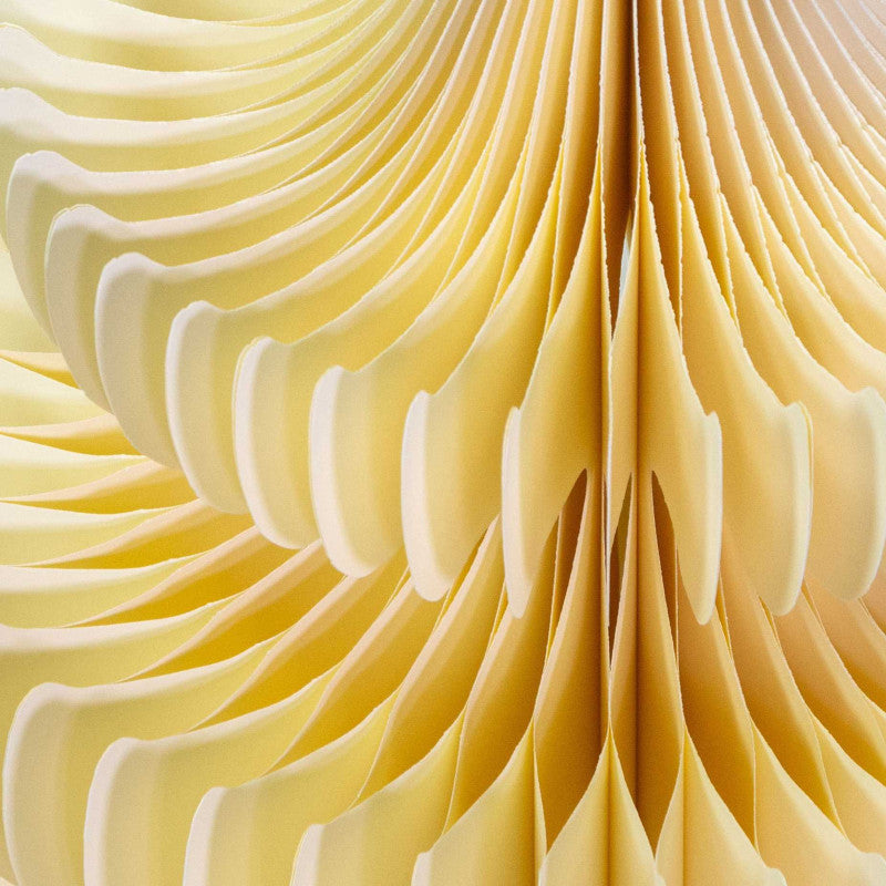 Albero carta a nido d'ape avorio cm ø72h100