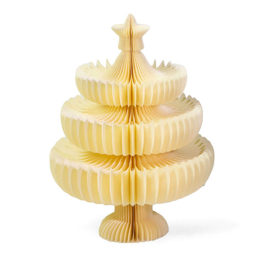 Albero carta a nido d'ape avorio cm ø72h100