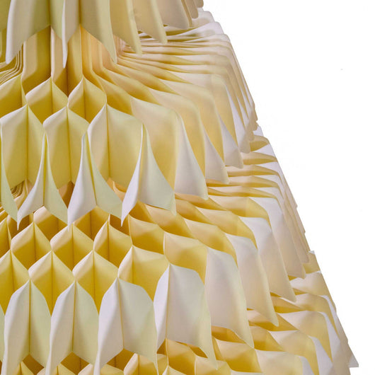 Albero carta a nido d'ape avorio cm ø82h100