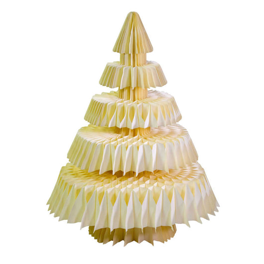 Albero carta a nido d'ape avorio cm ø82h100