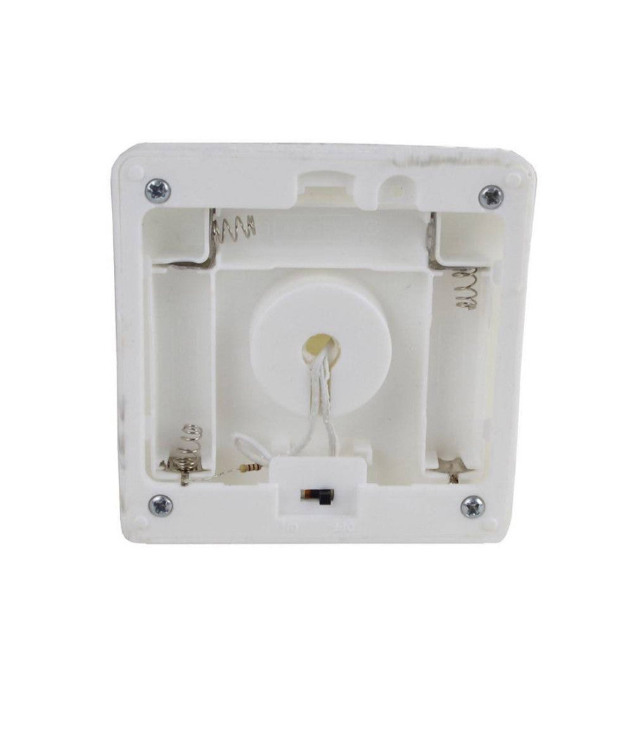 Albero Decorativo Luminoso 45 Cm Per Interni 24 Led Ecologico A Batteria Bianco         