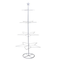 Albero espositore ferro bianco cm57x55h123