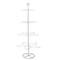 Albero espositore ferro bianco cm57x55h123