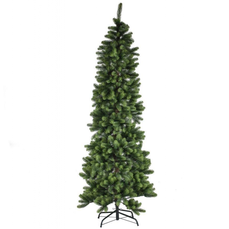 Albero monte amiata slim verde cmø29h150 con 344 rami