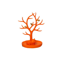 Albero resina espositore arancione cm19x11h22,5