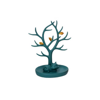 Albero resina espositore blu cm19x11h22,5
