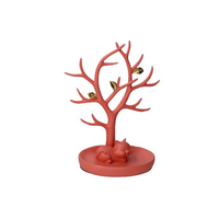 Albero resina espositore rosa cm19x11h22,5