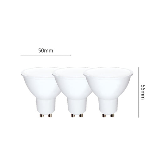 Alca power gu10 6w 175-250v 470lm 4000k lampadina dicroica led box da 3pz