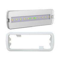 Alca power lampada d' emergenza da incasso/superficie 6500k 400lm se+sa ap49116