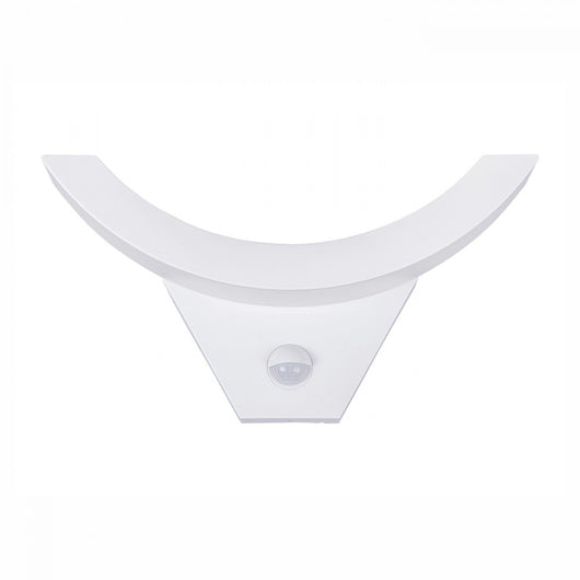Alca power plafoniera a led da 15w ip54 a boomerang + sensore - per esterni ed interni