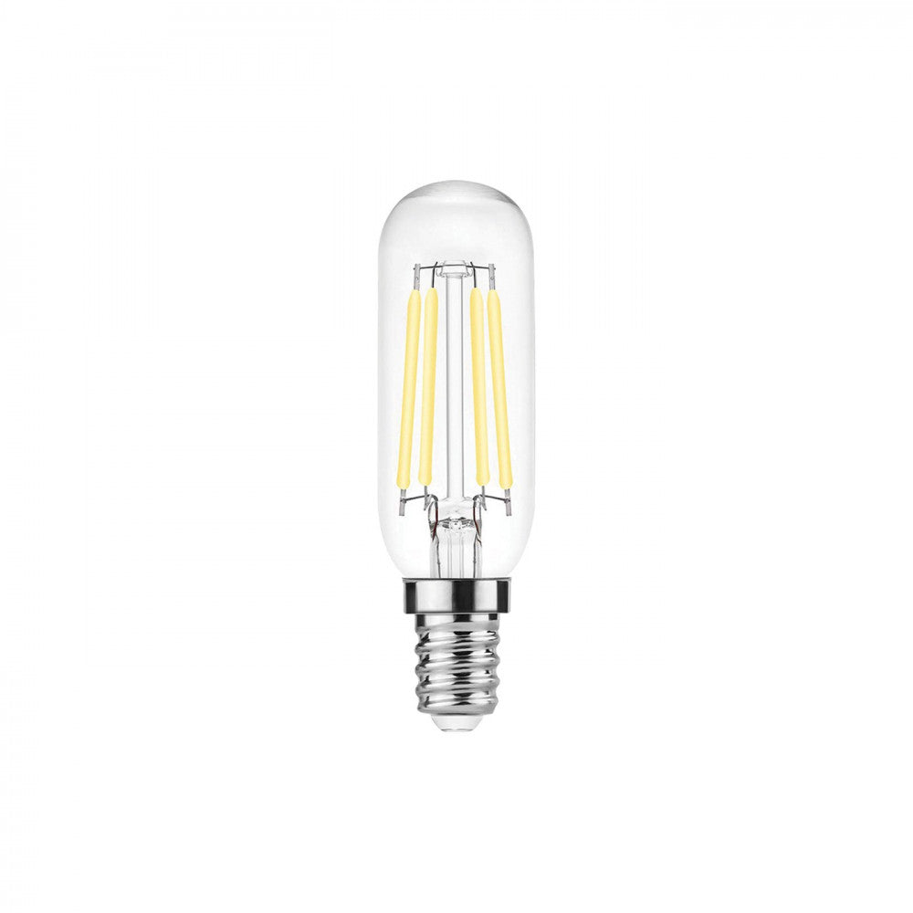 Alca power t25 4w 230v 430lm 2700k e14 lampada tubolare a filamento a led