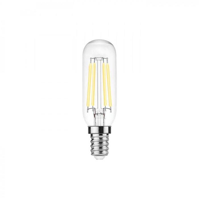 Alca power t25 4w 230v 430lm 2700k e14 lampada tubolare a filamento a led