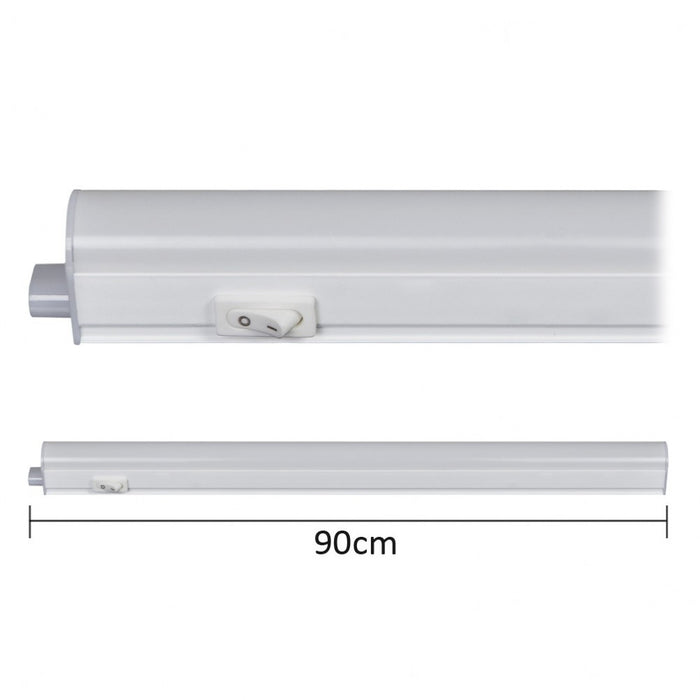 Alca power t5 da 90cm 12w 220v 1000lm 4000k plafoniera reglette a led