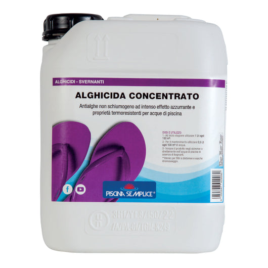 Alghicida Concentrato 5Kg - Alghicida A Tripla Azione