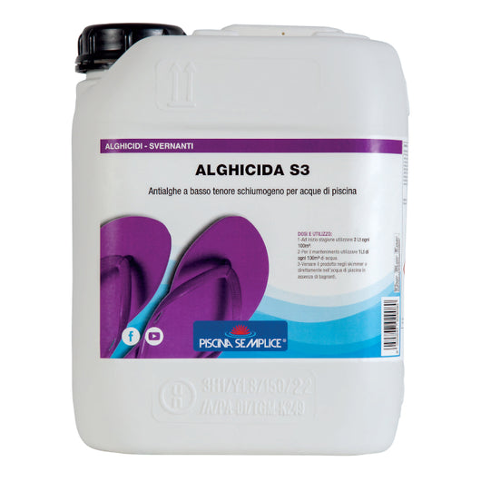 Alghicida S3 5Kg - Adatto Anche Per Pompette Dosatrici