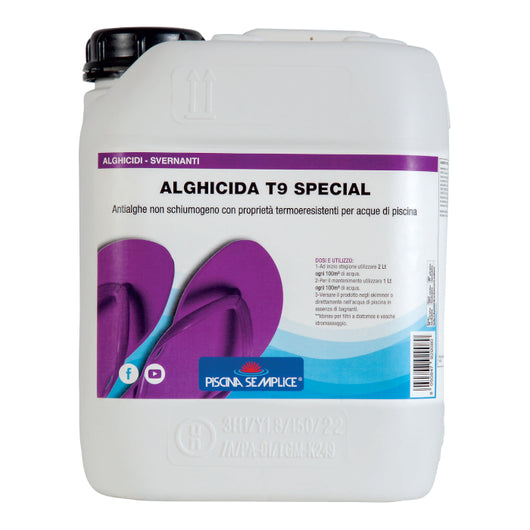 Alghicida T9 Special 5Kg - Alghicida Non Schiumogeno