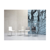 ALICE a slitta set da 2 MADE IN ITALY SCAB DESIGN - Antracite 81