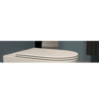 Copriwater Soft-Close Alice Ceramica "Hide Round" Bianco Lucido