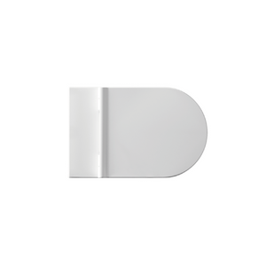 Wc a Terra Senza Brida Alice Ceramica "Form" Bianco Lucido