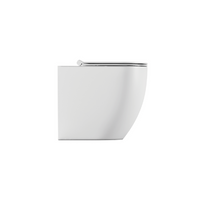 Wc a Terra Senza Brida Alice Ceramica "Form" Bianco Lucido