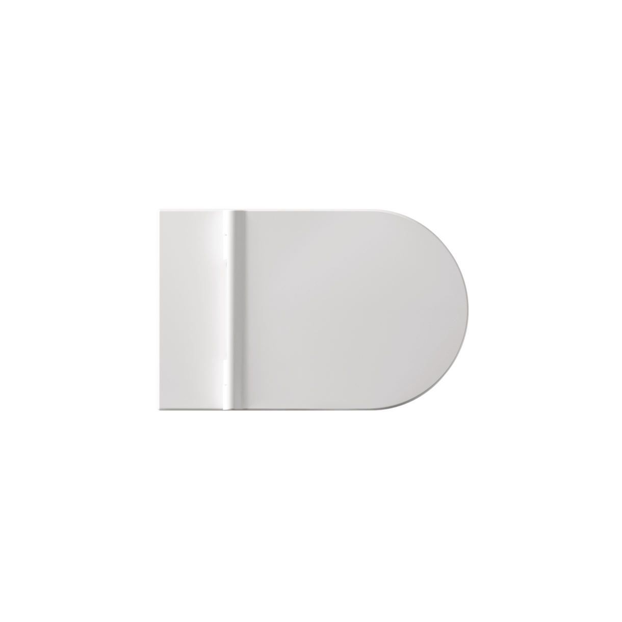 Coppia Di Sanitari Alice Ceramica Da Terra Filo Muro Senza Brida Bianco Opaco "Unica"