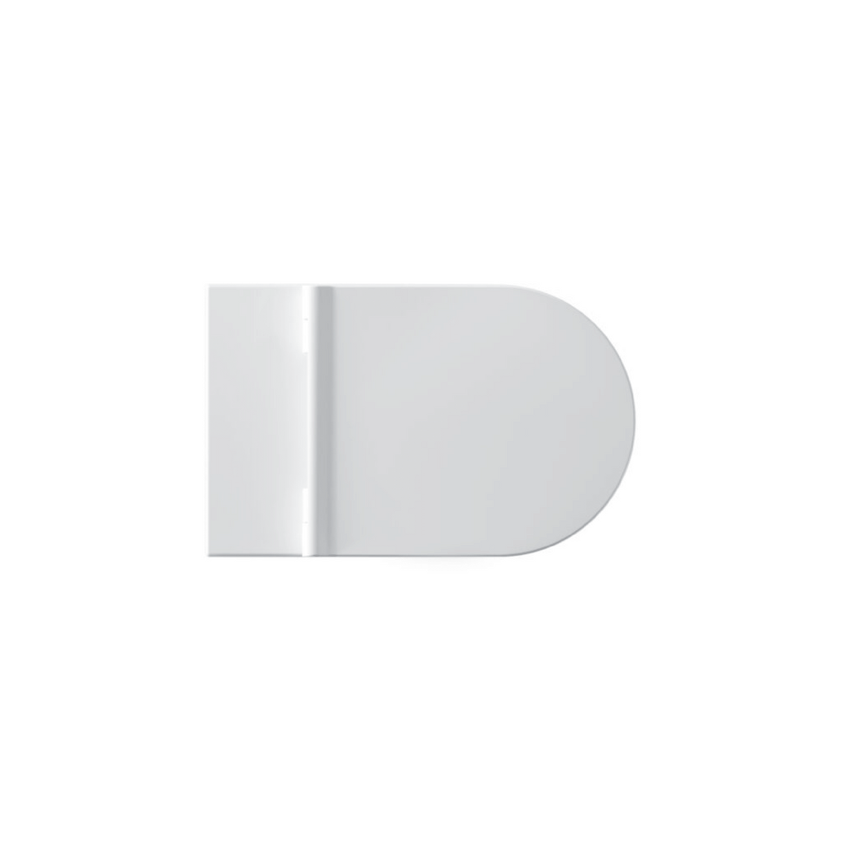 Coppia Di Sanitari Alice Ceramica Sospesi Senza Brida Bianco Opaco "Unica 55"