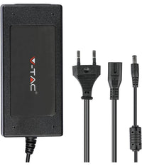 Alimentatore 12v 78w 6,5a Con Jack 2.1 Ip44 Plug&play Spina A 2 Poli Input 220v         