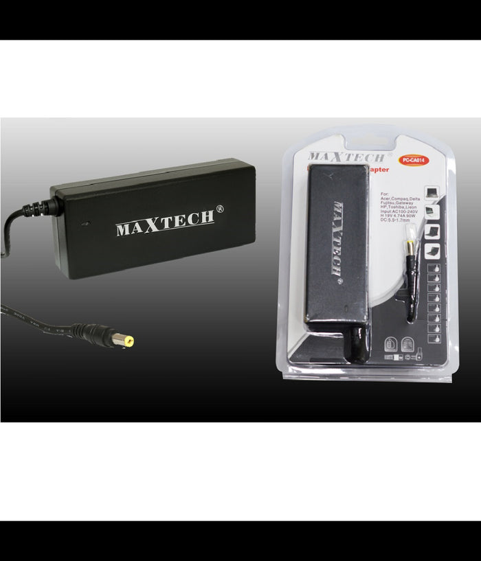 Alimentatore Caricabatteria Per Pc Hp Compaq Acer Toshiba 90w Maxtech Pc-ca014         
