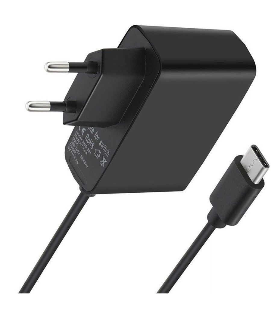 Alimentatore Caricabatteria Veloce Rapido Per Ninetendo Switch & Dock Type-c 40w         