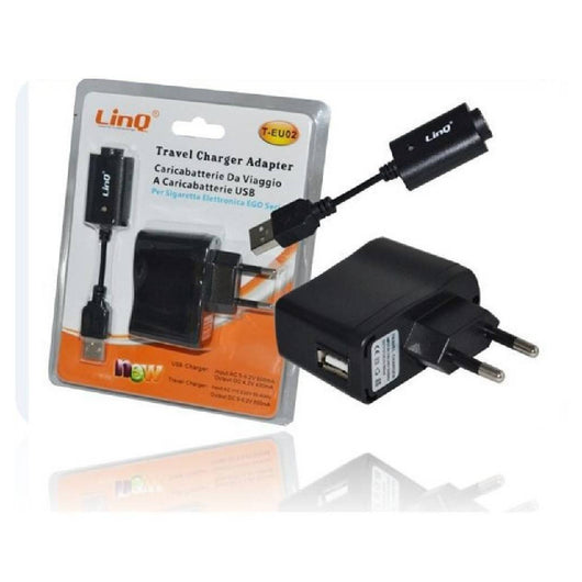 Trade Shop - Alimentatore Caricabatterie Porta Usb Cavo Per Sigaretta Elettronica Ego T-eu02 -